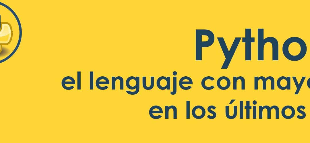 Python, el lenguaje con mayor crecimiento