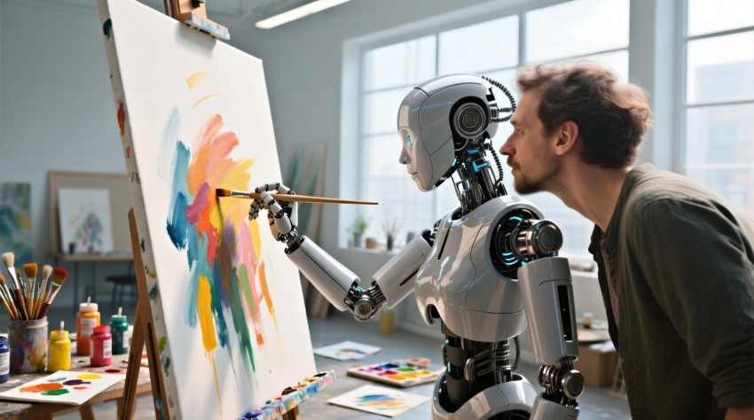 Inteligencia Artificial generando imágenes digitales