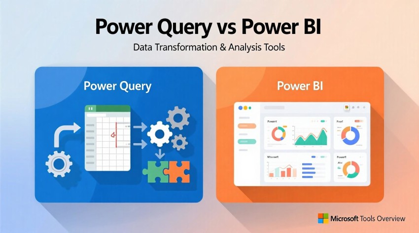 Power Query vs Power BI: diferencias y casos de uso
