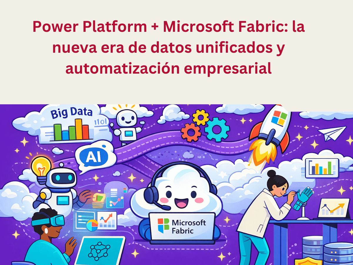 Power Platform + Microsoft Fabric: la nueva era de datos unificados y ...
