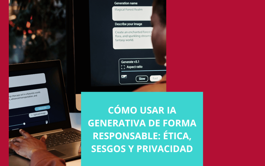 Cómo usar IA generativa de forma responsable: ética, sesgos y privacidad